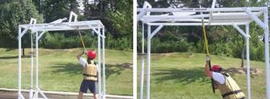 Empujar y jalar verticalmente