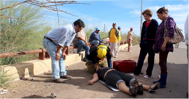 Accidente Carretera 15 y calle 300: una persona accidentada