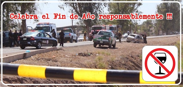 Celebra el fin de año responsablemente !!!