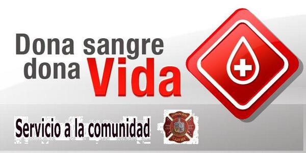 Un servicio a la comunidad de Bomberos Cajeme: Dona sangre, dona vida