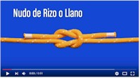 Video Nudo de escota (unir dos cuerdas mismo diametro)