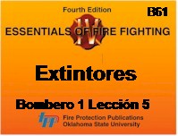 Manual IFSTA Extintores Bombero 1 leccion 5