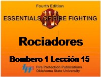 Manual IFSTA Rociadores Bombero 1 leccion 15